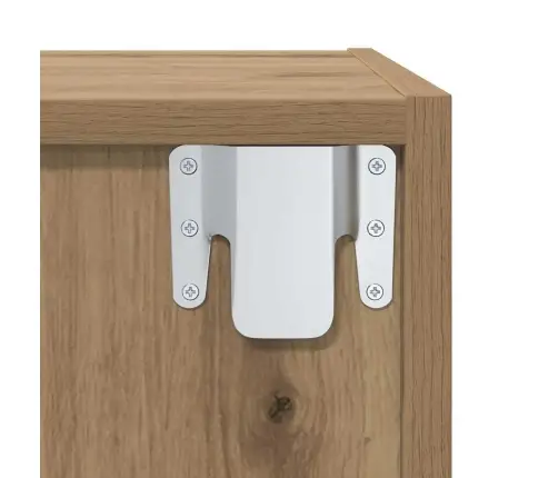 Sienas Tv Skapis 4 Pcs Amatnieku Ozola 37 X 37 X 107.5 Cm Vidaxl