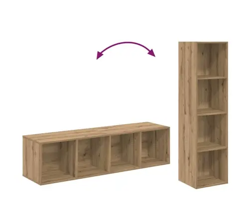 Tv Skapīšu Komplekts 4 Pcs Brūna 37 X 37 X 142.5 Cm Vidaxl Tv Skapīšu Komplekts 4 Pcs Brūna 37 X 37 X 142.5 Cm Vidaxl