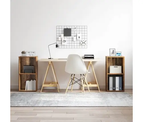 Telerikapi Komplekt 2 Pcs Vana Puit 72 X 35 X 36,5 Cm Tehispuit