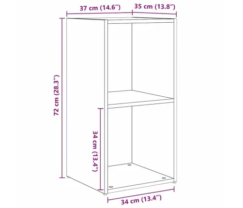 Tv Spintelių Komplektas 2 Pcs Artisano Ąžuolo 72 X 35 X 36.5 Cm Tv Spintelių Komplektas 2 Pcs Artisano Ąžuolo 72 X 35 X 36.5 Cm
