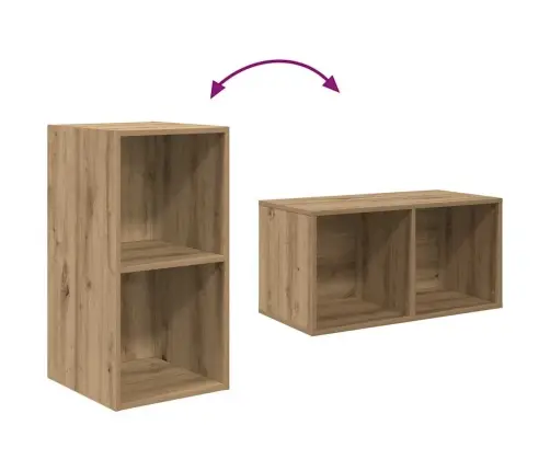 Sieninis Televizoriaus Stovas 4 Pcs Meistro Ąžuolas Sieninis Televizoriaus Stovas 4 Pcs Meistro Ąžuolas