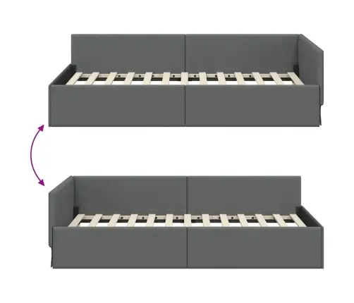 Nurgavoodi Raam Peaga Tumehall 90 Cm X 190 Cm Samet