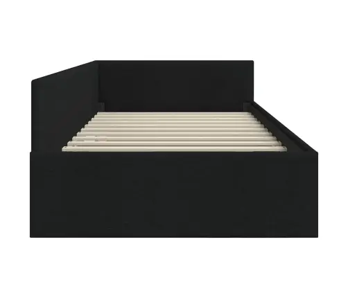 Nurgavoodi Raam Peaga Must 90 Cm X 190 Cm Samet