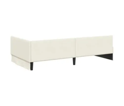 Kampinė Lovos Konstrukcija Su Galvūgalio Kreminė 80 Cm X 200 Cm