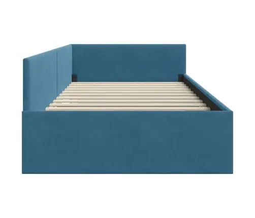 Nurgavoodi Raam Peaga Sinine 90 Cm X 190 Cm Sametjapuit