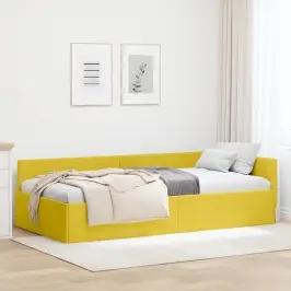 Kampinė Lovos Konstrukcija Kita Geltona 90 X 200 Cm