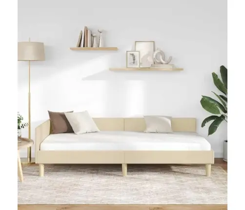 Nurgavoodi Raam Peaga Cream 80 X 200 Cm Kangas