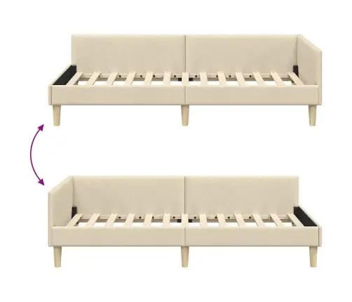 Nurgavoodi Raam Peaga Cream 100 X 200 Cm Kangas