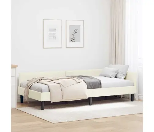 Nurgavoodi Raam Peaga Cream 90 Cm X 190 Cm Sametjapuit