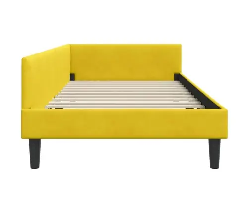 Nurgavoodi Raam Peaga Kollane 90 Cm X 200 Cm Sametjapuit