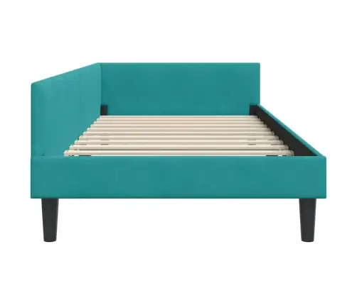 Kampinė Lovos Konstrukcija Turkio 90 Cm X 200 Cm Aksomas