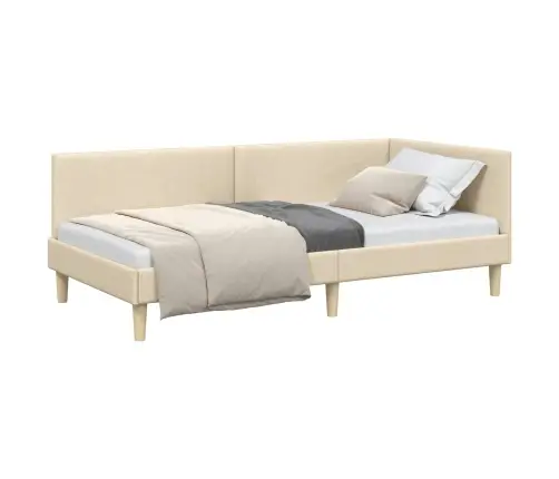 Nurgavoodi Raam Peaga Cream 90 Cm X 200 Cm Samet