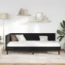 Kampinė Lovos Konstrukcija Kita Su Galvūgalio Juoda 80 X 200 Cm