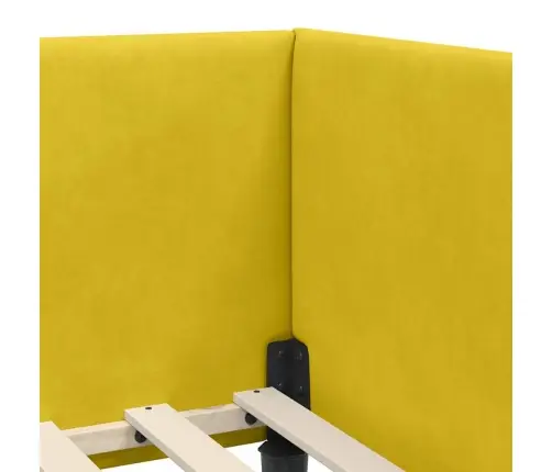 Nurgavoodi Raam Peaga Kollane 80 Cm X 200 Cm Sametjapuit