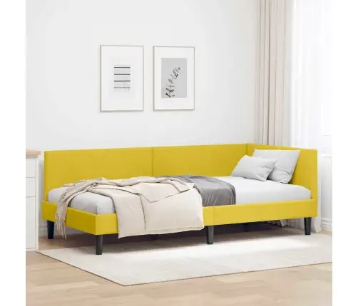 Nurgavoodi Raam Peaga Kollane 80 Cm X 200 Cm Sametjapuit