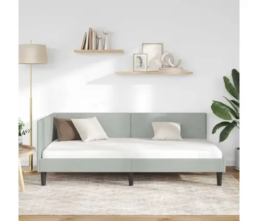 Nurgavoodi Raam Peaga Helehall 90 Cm X 200 Cm Sametjapuit