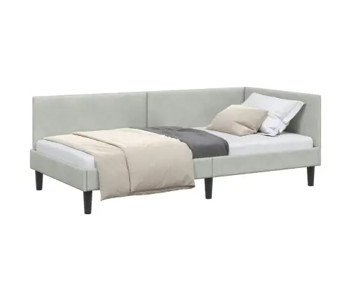 Nurgavoodi Raam Peaga Helehall 90 Cm X 200 Cm Sametjapuit