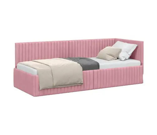 Nurgavoodi Raam Peaga Roosa 80 Cm X 200 Cm Samet