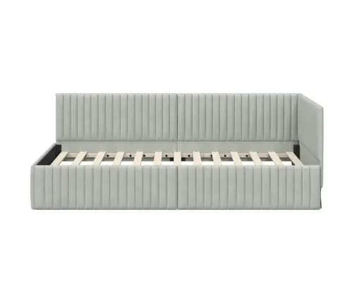 Nurgavoodi Raam Peaga Helehall 90 Cm X 200 Cm Samet