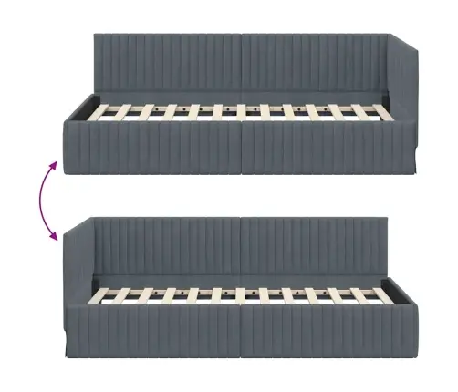 Nurgavoodi Raam Peaga Tumehall 100 Cm X 200 Cm Samet