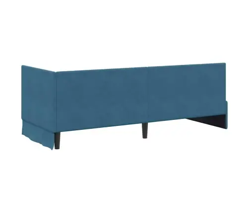 Nurgavoodi Raam Peaga Sinine 80 Cm X 200 Cm Samet