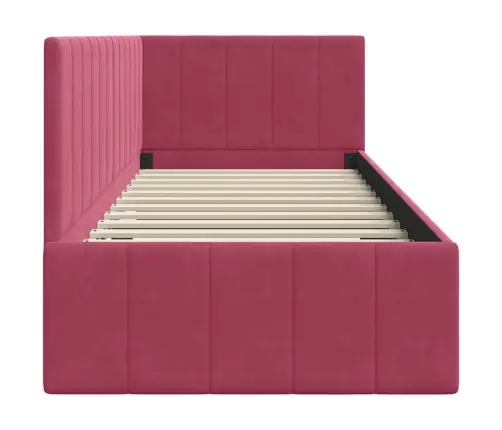 Nurgavoodi Raam Peaga Veinpunane 80 Cm X 200 Cm Samet