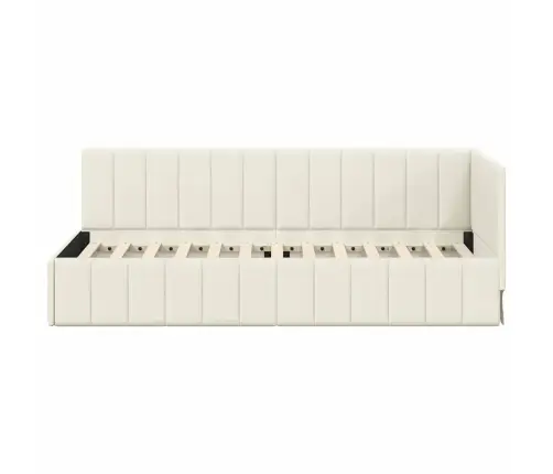 Nurgavoodi Raam Peaga Cream 80 Cm X 200 Cm Samet