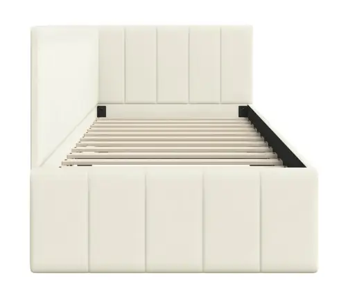 Nurgavoodi Raam Peaga Cream 80 Cm X 200 Cm Samet