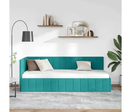 Kampinė Lovos Konstrukcija Turkio 80 Cm X 200 Cm Aksomas