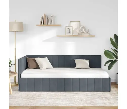 Nurgavoodi Raam Peaga Tumehall 90 Cm X 190 Cm Samet