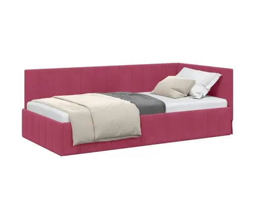 Nurgavoodi Raam Peaga Veinpunane 90 Cm X 190 Cm Samet