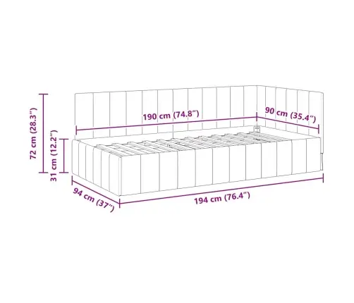 Nurgavoodi Raam Peaga Kollane 90 Cm X 190 Cm Samet