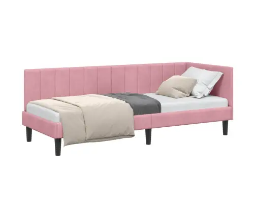 Nurgavoodi Raam Peaga Roosa 80 Cm X 200 Cm Samet