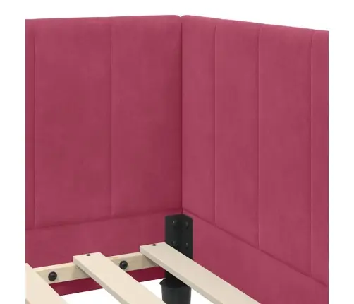 Nurgavoodi Raam Peaga Veinpunane 80 Cm X 200 Cm Samet