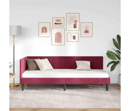 Nurgavoodi Raam Peaga Veinpunane 80 Cm X 200 Cm Samet