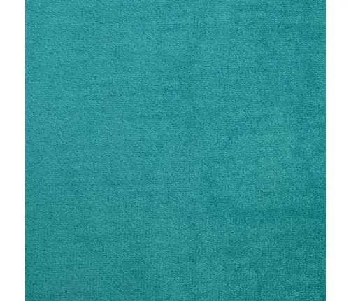 Stūra Gultas Rāmis Ar Galvas Klāju Tirkīzzila 90 X 200 Cm Samts Vidaxl