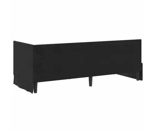 Nurgavoodi Raam Peaga Must 80 Cm X 200 Cm Samet