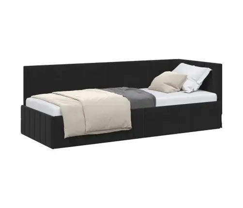 Nurgavoodi Raam Peaga Must 80 Cm X 200 Cm Samet