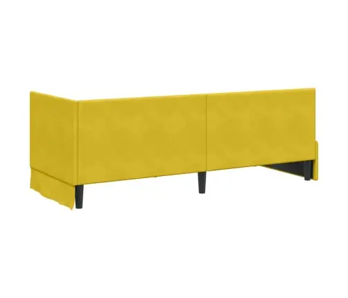 Nurgavoodi Raam Peaga Kollane 80 Cm X 200 Cm Samet