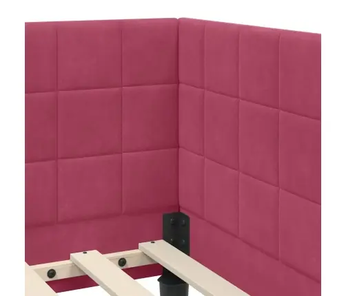 Nurgavoodi Raam Peaga Veinpunane 100 Cm X 200 Cm Samet