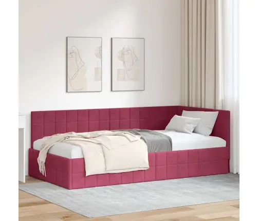 Nurgavoodi Raam Peaga Veinpunane 100 Cm X 200 Cm Samet