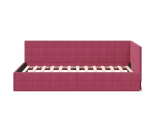 Nurgavoodi Raam Peaga Veinpunane 100 Cm X 200 Cm Samet