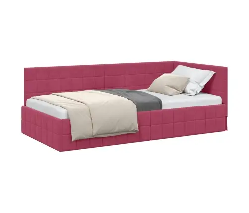 Nurgavoodi Raam Peaga Veinpunane 100 Cm X 200 Cm Samet