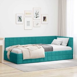Nurgavoodi Raam Peaga Türkiis 100 X 200 Cm Samet