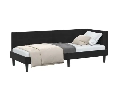 Nurgavoodi Raam Peaga Must 80 Cm X 200 Cm Samet