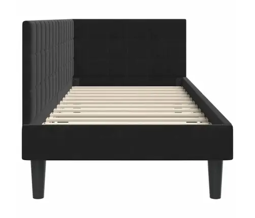 Nurgavoodi Raam Peaga Must 80 Cm X 200 Cm Samet