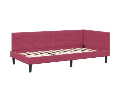 Nurgavoodi Raam Peaga Veinpunane 90 Cm X 200 Cm Samet