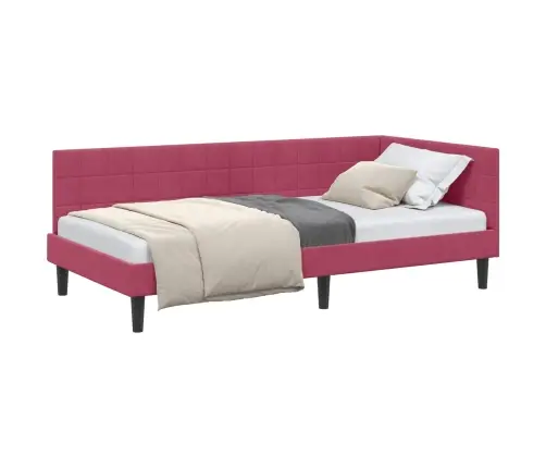 Nurgavoodi Raam Peaga Veinpunane 90 Cm X 200 Cm Samet