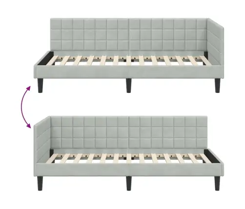 Nurgavoodi Raam Peaga Helehall 100 Cm X 200 Cm Samet