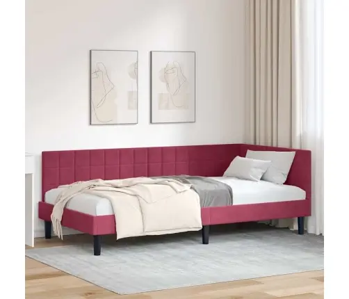 Nurgavoodi Raam Peaga Veinpunane 100 Cm X 200 Cm Samet